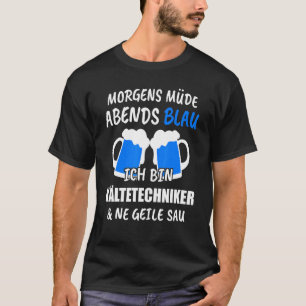 Kühltechnik Klimaanlagen Kühlschrank T-Shirt