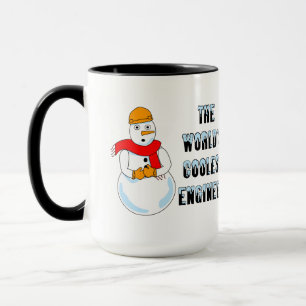 Kühltster Ingenieur Schneemann Tasse