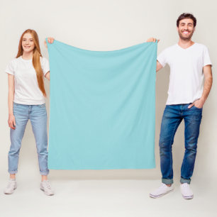 Kühlwasser-Ausblendung Blau, Farbdruck, Pastellfar Fleecedecke
