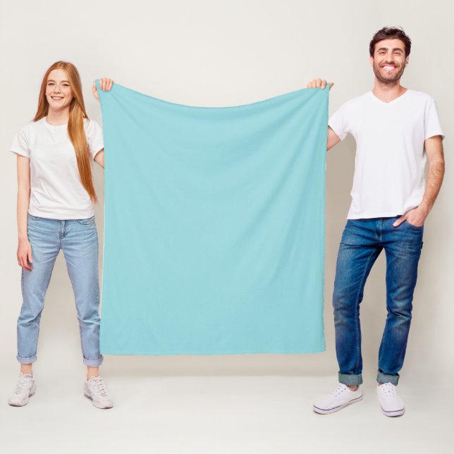 Kühlwasser-Ausblendung Blau, Farbdruck, Pastellfar Fleecedecke (Beispiel)