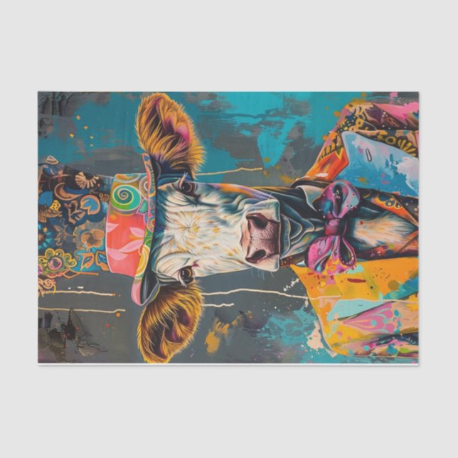 Kuhmania8 Seidenpapier (Vorderseite)