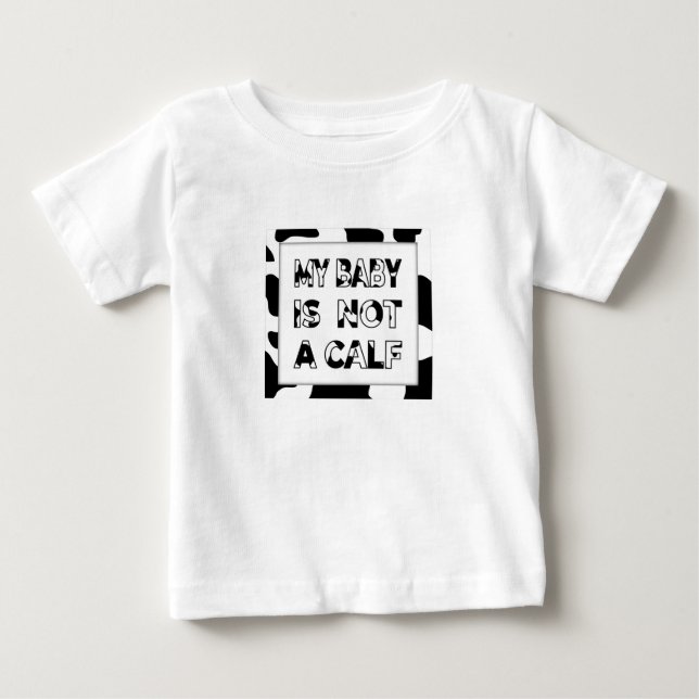 Kuhmilch Baby T-shirt (Vorderseite)