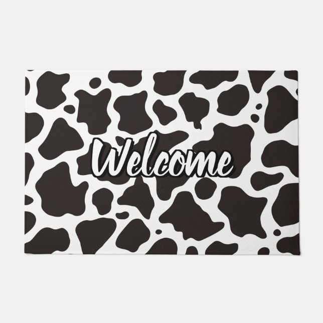 Kuhmuster Doormat Fußmatte (Vorderseite)