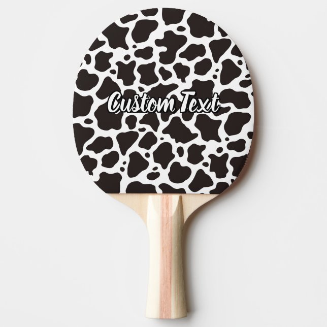 Kuhmuster Ping-Pong-Paddel Tischtennis Schläger (Vorderseite)