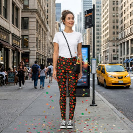 Kühn bedruckte Chili-Pepper-Mode-Leggings Leggings