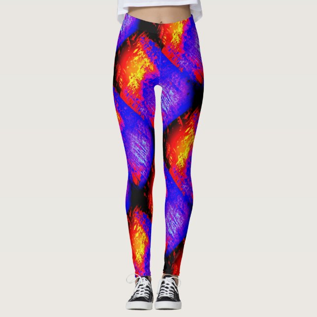 kühn hell mehrfarbig leggings (Vorderseite)