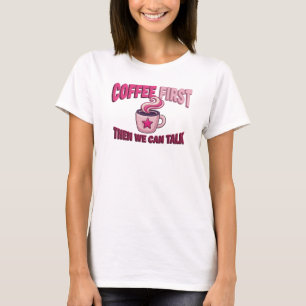 Kühn KAPPE ZUERST DANN REDEN Statement Design T-Shirt