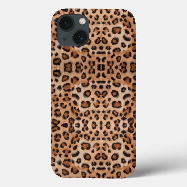 Kühn und Stylisch: Leoparden-Druck Etui Case-Mate iPhone Hülle (Rückseite)