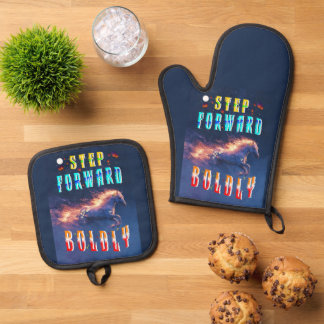 Kühn vortreten ofenhandschuh & Topflappen-Set