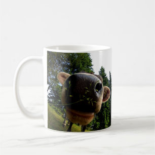 Kuhnase Nah-up Zwei-Tone-Kaffee-Tasse Kaffeetasse
