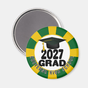 Kühne Abschlussklasse 2027 Magnet