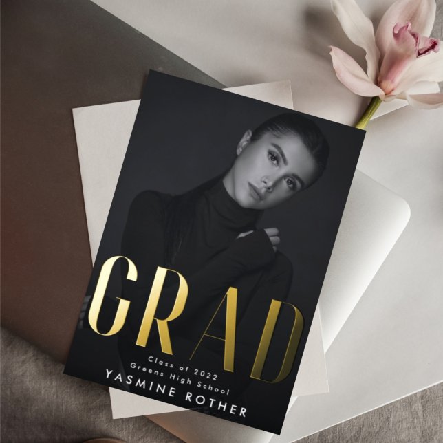 kühne Ankündigung des modernen Real Gold Foil GRAD (Von Creator hochgeladen)