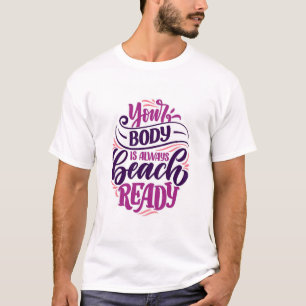 Kühne Aussage Slogan T - Shirt - Express Sie selbs