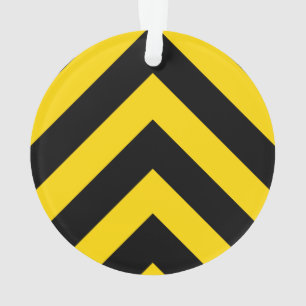 Kühne Autobahn Verkehr Hummel Bee Chevrons Ornament