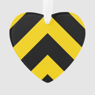 Kühne Autobahn Verkehr Hummel Bee Chevrons Ornament