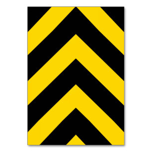 Kühne Autobahn Verkehr Hummel Bee Chevrons Tischnummer