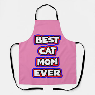 Kühne Best Cat Mama je Spaß Typografie Schürze