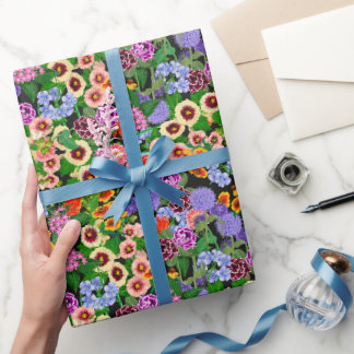 Kühne Blüten Geschenkpapier