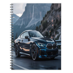 Kühne BMW Dream Car Design - Sleek Luxus für Auto Notizblock