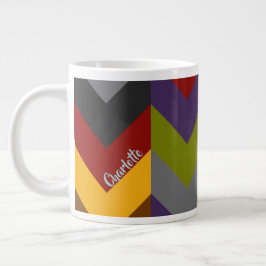 Kühne Chevrons Custom Jumbo Tasse