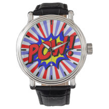 Kühne Comic-Style POW! Pop Art