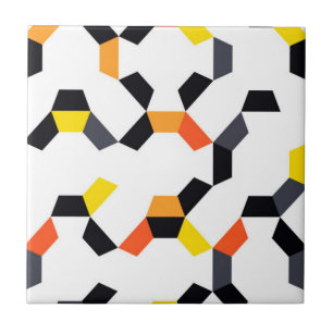 Kühne, coole, trendige, einzigartige, moderne geom fliese