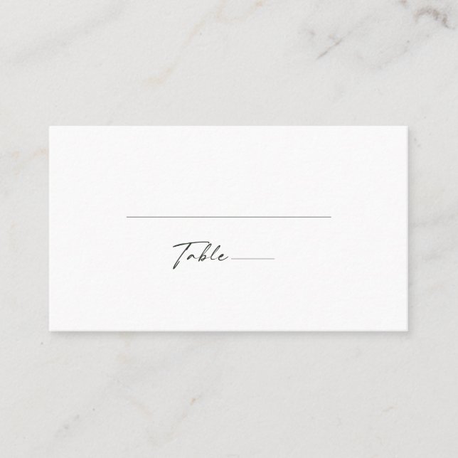 Kühne Country Sunflower | Wood Wedding Platzkarte (Vorderseite)