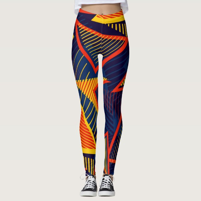 Kühne Drucke, weiche Fits - Leggings jetzt verkauf (Vorderseite)