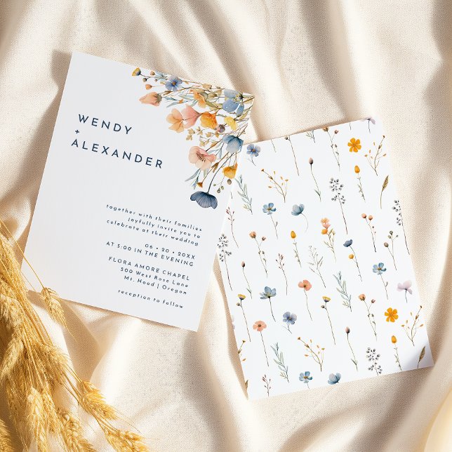 kühne, elegante Einladung zur Hochzeit in Florida (Von Creator hochgeladen)