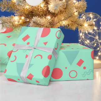 Kühne fröhliche, ausgefeilte Whimsical Teen Birthd Geschenkpapier