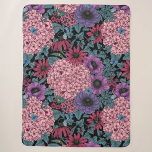Kühne Gartenblumen Sherpadecke