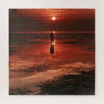 Kühne Gästezimmer-Deko Twilight Dusk Puzzle