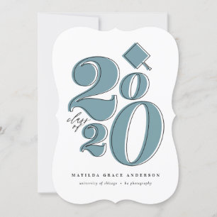 Kühne Grafikklasse der Ankündigung des Abschlusses