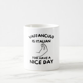 Kühne Italienische Stäbe: Vaffanculo Tasse