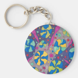 Kühne kosmische Kanadische Kunst Schlüsselanhänger