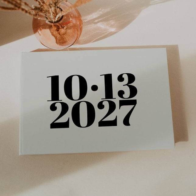 Kühne Moderne von White Wedding Gästebuch (Von Creator hochgeladen)