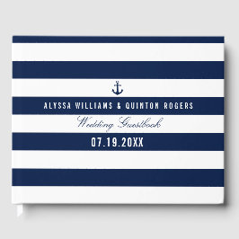 kühne Nautic Theme Wedding Guestbook Gästebuch