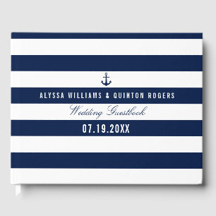 kühne Nautic Theme Wedding Guestbook Gästebuch