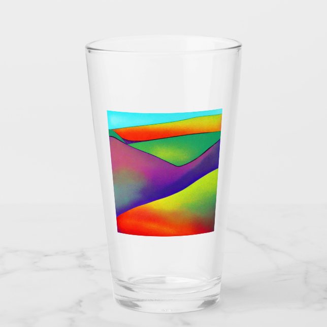 kühne Rainbow Hills Glas (Vorderseite)