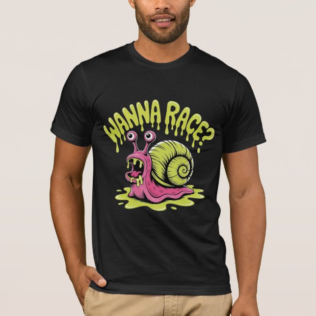 Kühne Schnecke T-Shirt (Vorderseite)