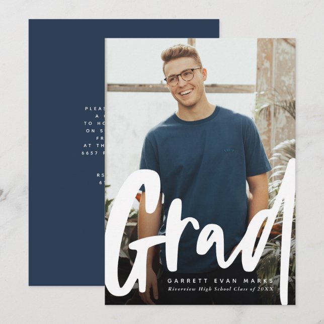 Kühne trendige grad moderne vertikale Foto Abschlu (Vorne/Hinten)