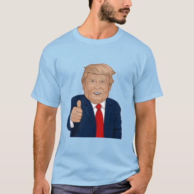 kühne Trump-Aufhellung T-Shirt (Vorderseite)