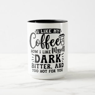 Kühne und fiery Coffee Lover's Tasse