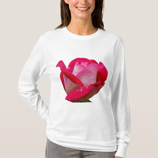 Kühne und schöne Blüten T-Shirt (Vorderseite)