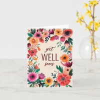 Kühne Wasserfarbe Florals GUT BALD KUNST