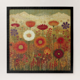 Kühne Wüstenwildblumen-Gebirgsblüten