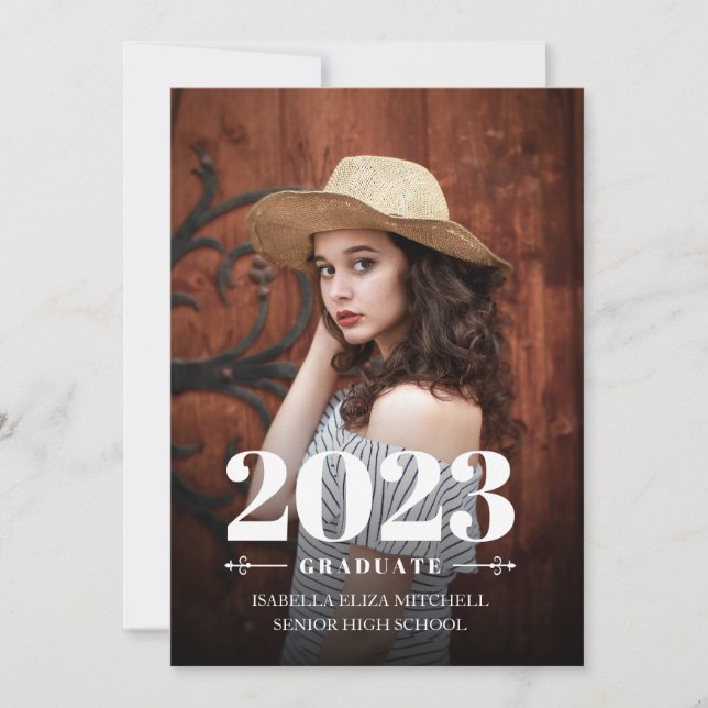 kühner Abschluss | Ankündigung von Fotos (Vorderseite)