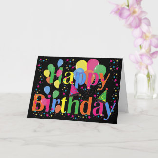 Kühner Geburtstag Karte