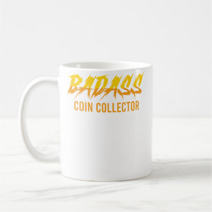 Kühner Münzensammler Münzensammeln Hobby Numismati Kaffeetasse