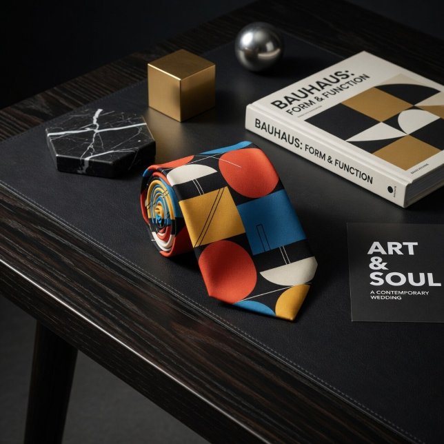 Kühnes Bauhaus Geometrisch Krawatte (Von Creator hochgeladen)